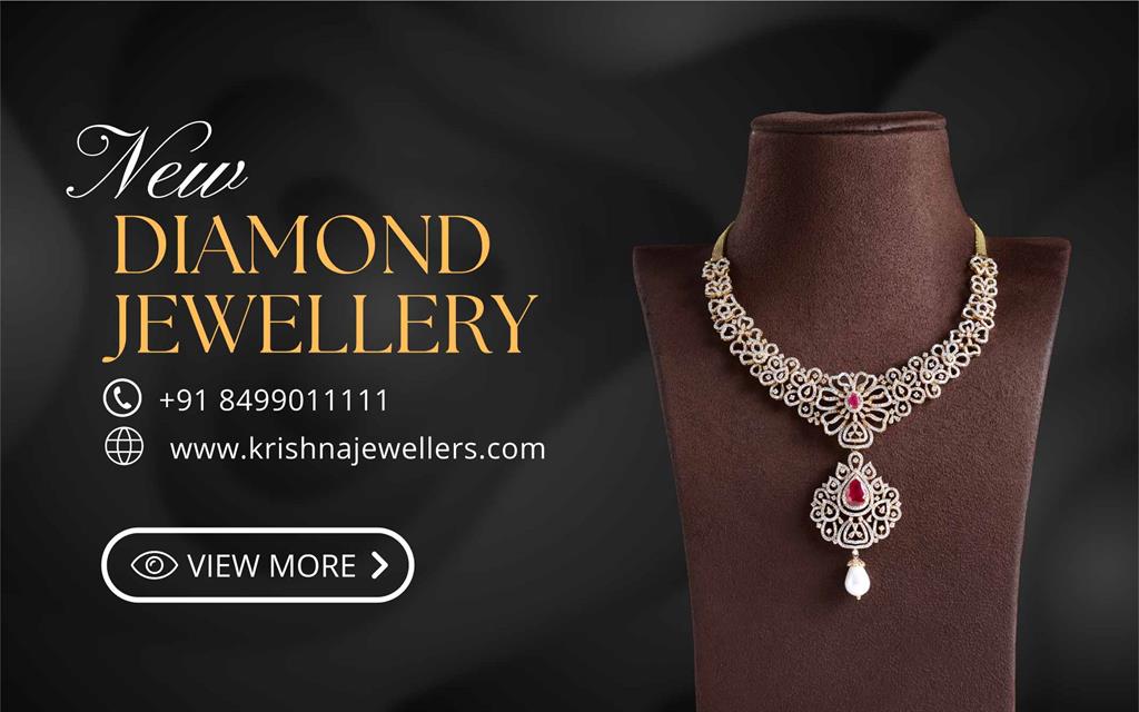 Shop Diamond Jewellery Designs 2022 at Krishna Jewellers